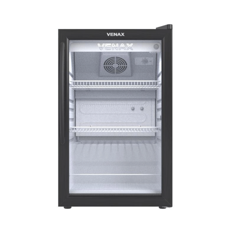 Expositora de Bebidas Venax 100L VV100 Preto Fosco 220V