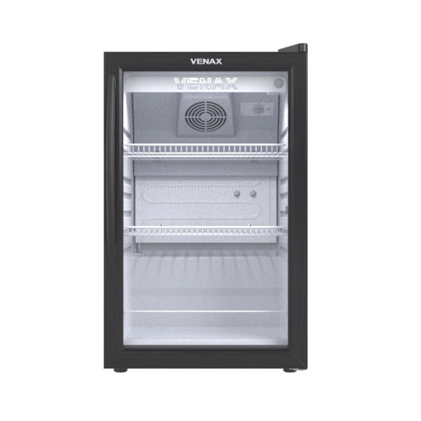 Expositora de Bebidas Venax 100L VV100 Preto Fosco 220V