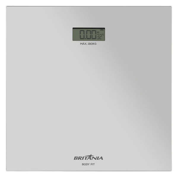 Balança Eletrônica Britânia Body Fit Cinza