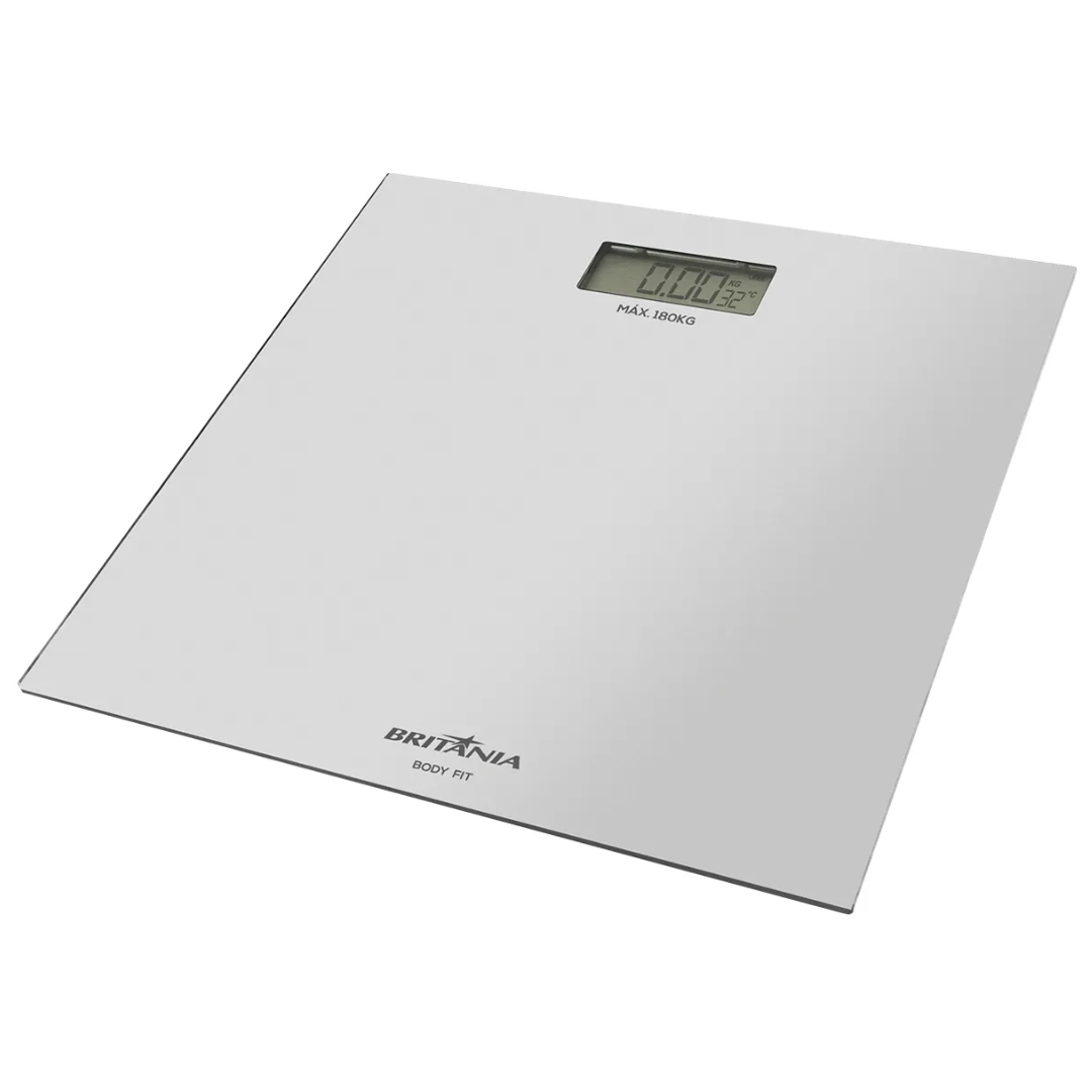 Balança Eletrônica Britânia Body Fit Cinza