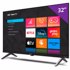 Smart TV LED 32" HD AOC 32S5045 Roku TV Bivolt