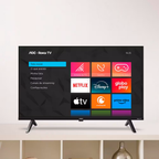 Smart TV LED 32" HD AOC 32S5045 Roku TV Bivolt