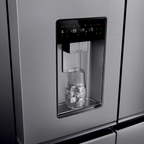Refrigerador Brastemp 591L BRO90MK MultiDoor Inverter Água e Gelo na Porta Cor Inox 220V
