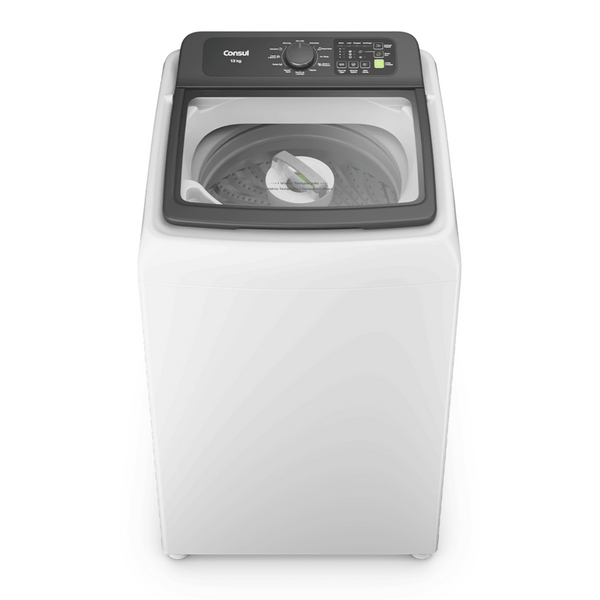 Lavadora de Roupas Consul 13Kg CWN13AB Modo Eco Cesto Inox Branco 220V