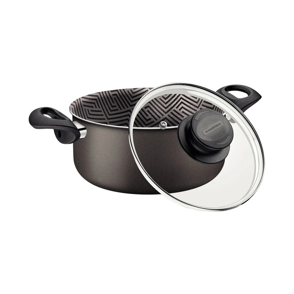 Panela Caçarola Tramontina Paris 22cm Chumbo