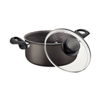 Panela Caçarola Tramontina Paris 22cm Chumbo