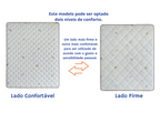 Colchão Espuma Maze Ecoflex Casal 138x188x31cm Boucle Bege