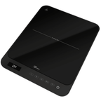 Cooktop Indução Portátil Fischer 1 Boca Mesa Vitrocerâmica Touch Screen Preto Bivolt