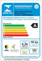 Lavadora de Roupas Consul 9Kg CWB09BB Ciclo Edredom Branco 220V