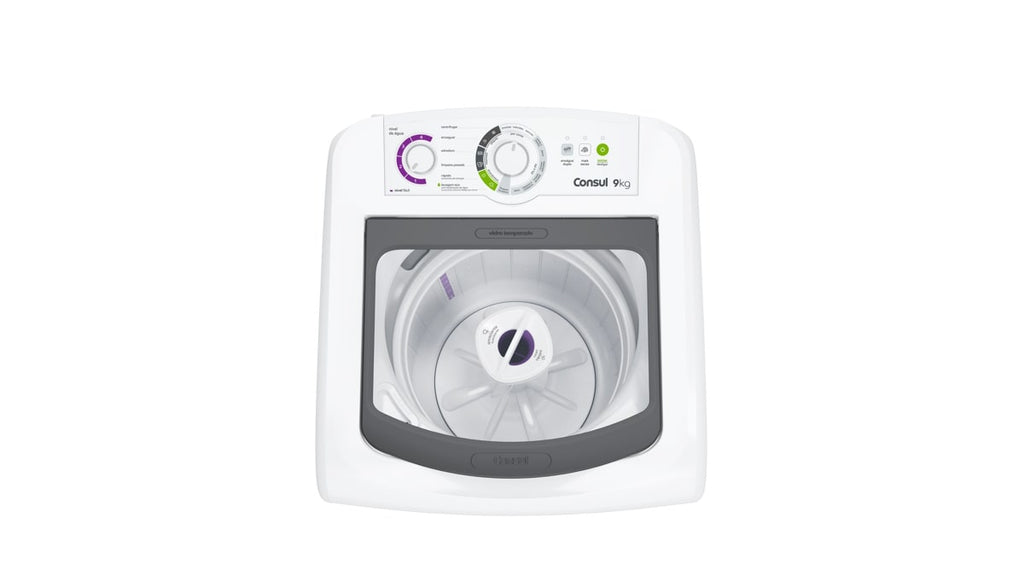 Lavadora de Roupas Consul 9Kg CWB09BB Ciclo Edredom Branco 220V