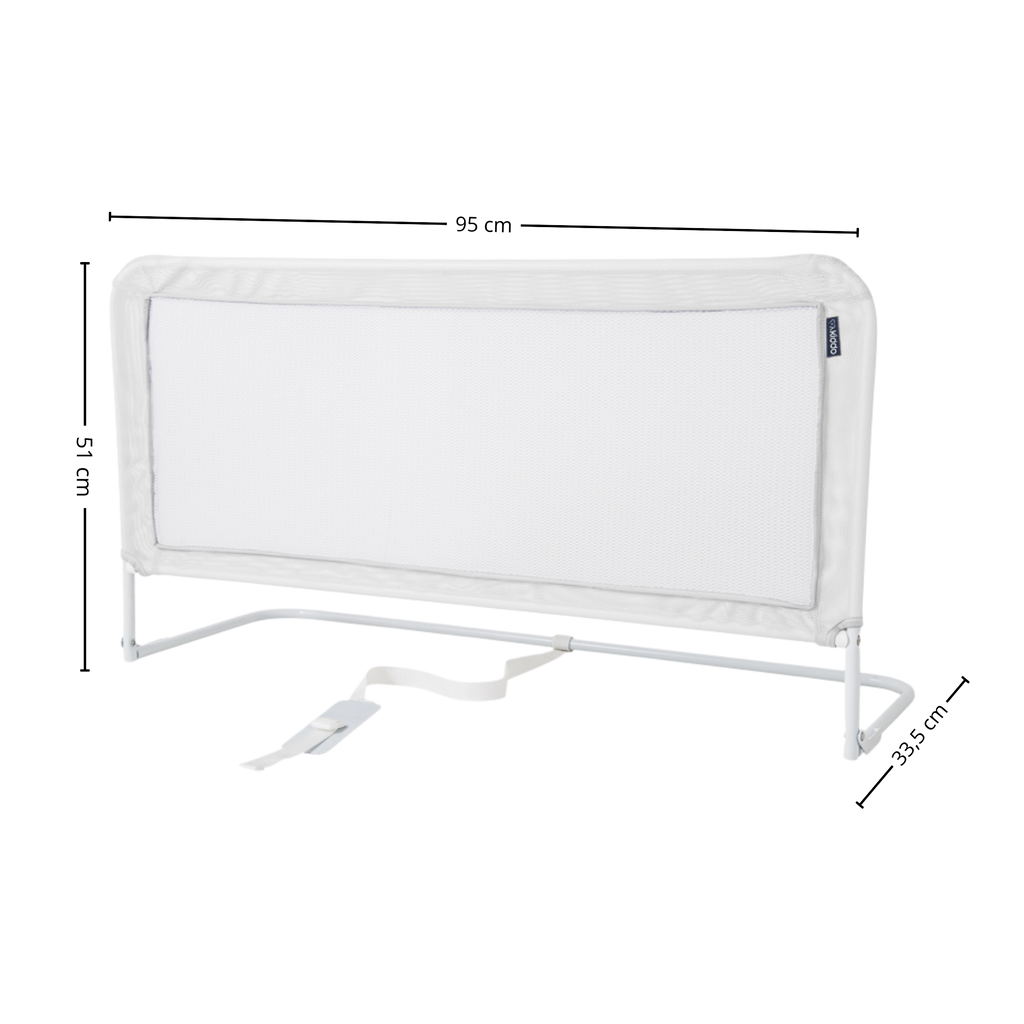 Grade de Proteção Zucki Kiddo para Cama Box Branco