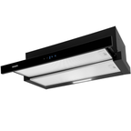 Depurador de Ar de Embutir 80cm Suggar Slim Touch DE82THPT Preto 220V