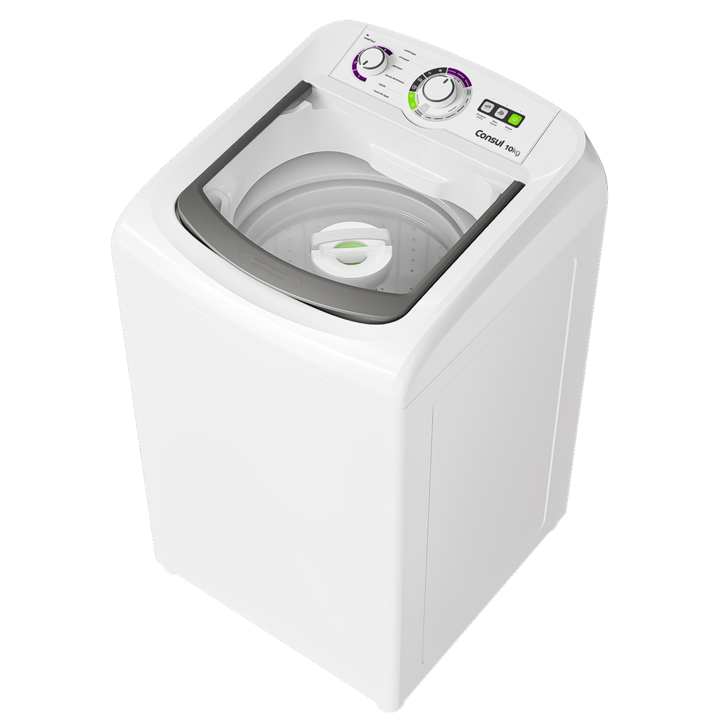 Lavadora de Roupas Consul 10Kg CWB10B Dosagem Econômica Branco 220V
