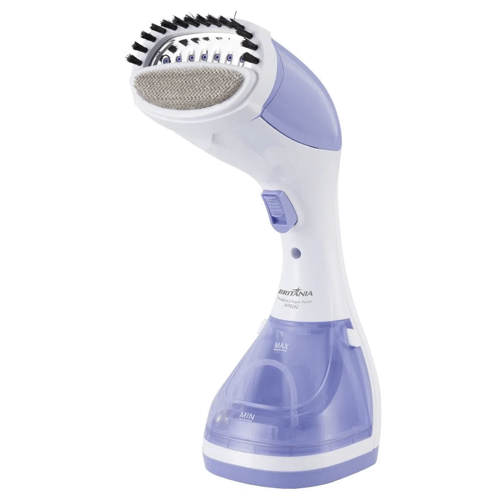 Passadeira Portátil Britânia a Vapor BVP02L 1100W Branco/Lilás 220V
