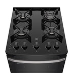 Fogão 4 Bocas Electrolux Efficient FE4GP com PerfectCook e Mesa de Vidro Preto Bivolt