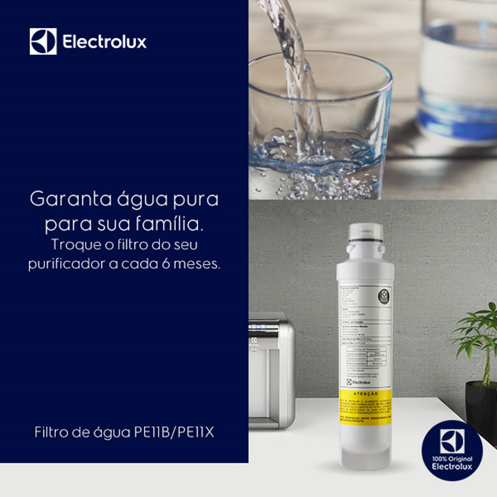Filtro/Refil de Água Electrolux para Purificador PE11B/PE11X Branco