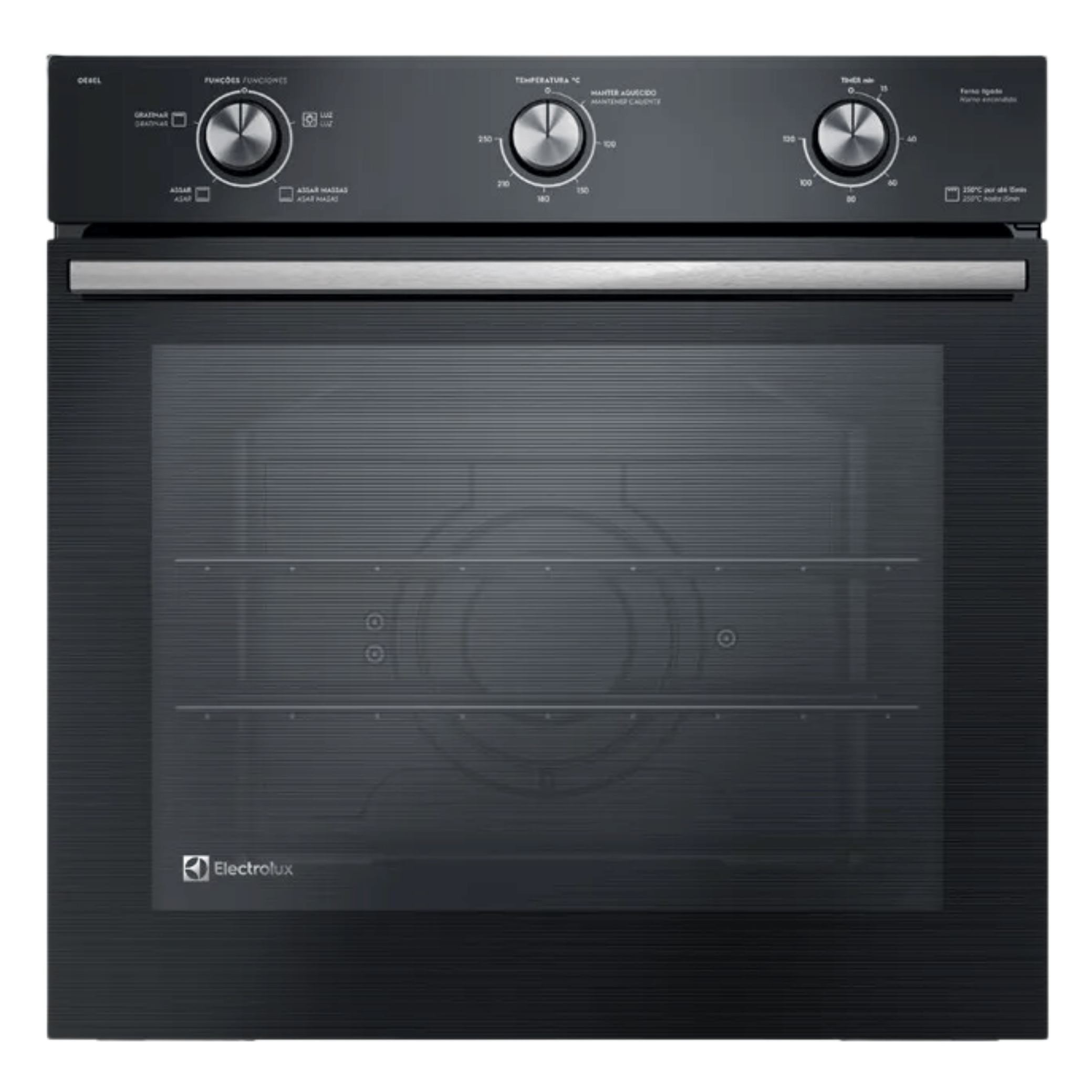 Kit Forno de Embutir Elétrico Electrolux 80L OE8EL + Micro-ondas de Embutir Continental 27L MC2EP 220V