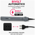 Prancha Gama Cerâmica Infinity One 220°C Cinza 220V