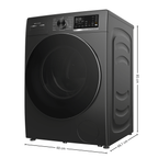 Lava e Seca Brastemp 14kg B= Smart BNO14AS Inverter Titanium 220V