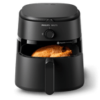 Fritadeira Elétrica Sem Óleo AirFryer 6,2L Philips Walita Preto 220V