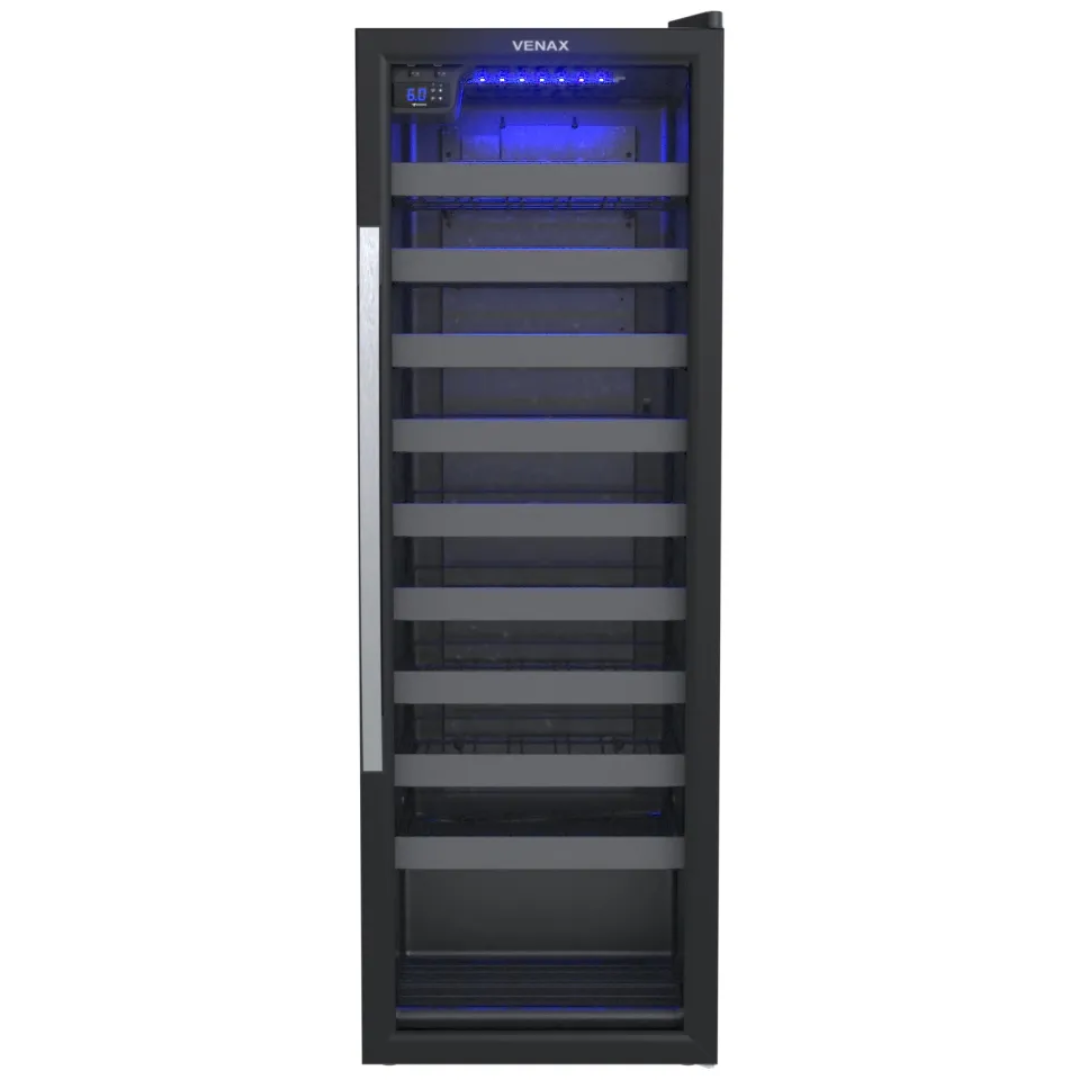 Adega Venax 50 Garrafas Piubella Preto - AVARIADO 110V