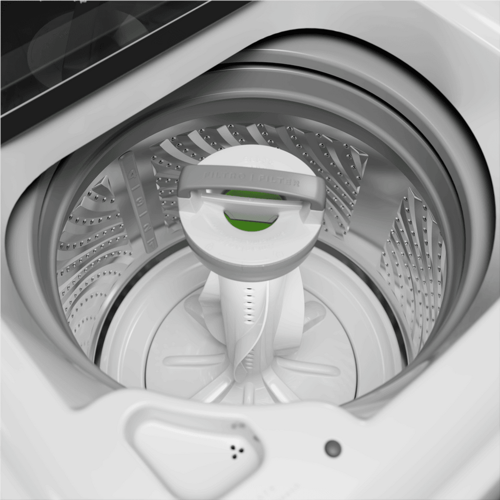 Lavadora de Roupas Consul 13Kg CWN13AB Modo Eco Cesto Inox Branco 220V