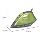 Ferro a Vapor Arno Ecogliss com Spray FEC1 Verde 220V