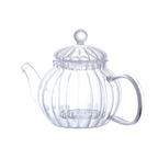 Chaleira de Vidro Borossilicato Etilux Lotus com Infusor 300ml