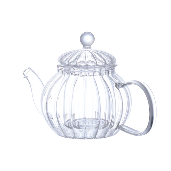 Chaleira de Vidro Borossilicato Etilux Lotus com Infusor 300ml