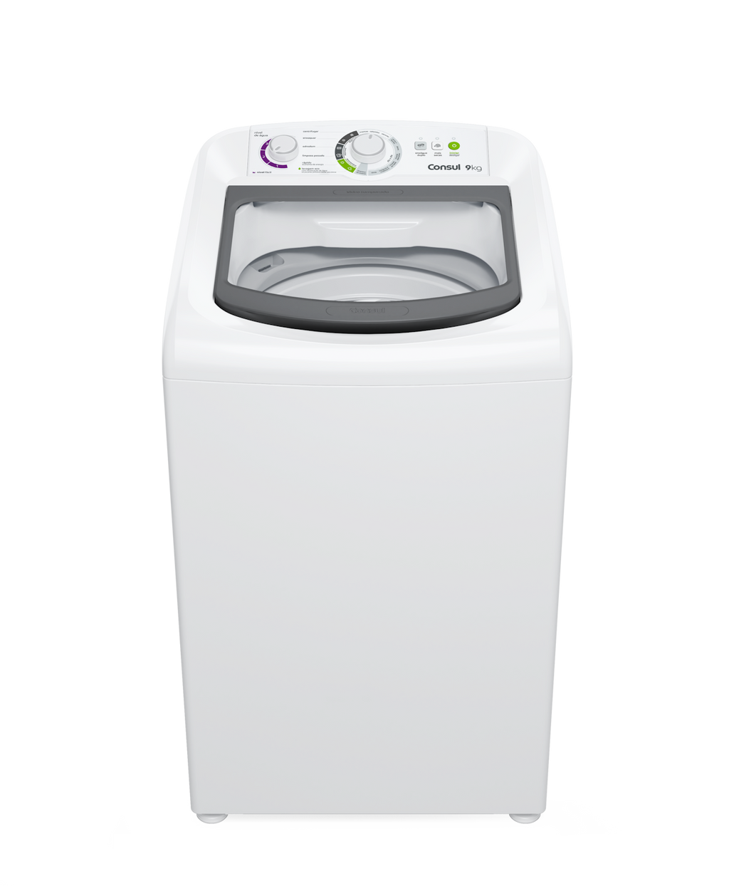 Lavadora de Roupas Consul 9Kg CWB09BB Ciclo Edredom Branco 220V