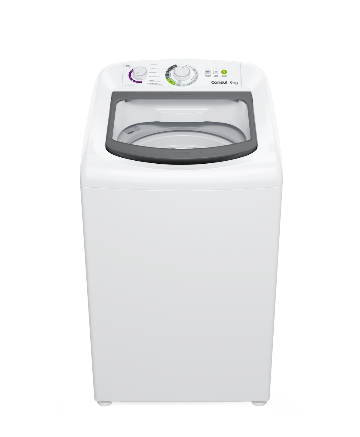 Lavadora de Roupas Consul 9Kg CWB09BB Ciclo Edredom Branco 220V