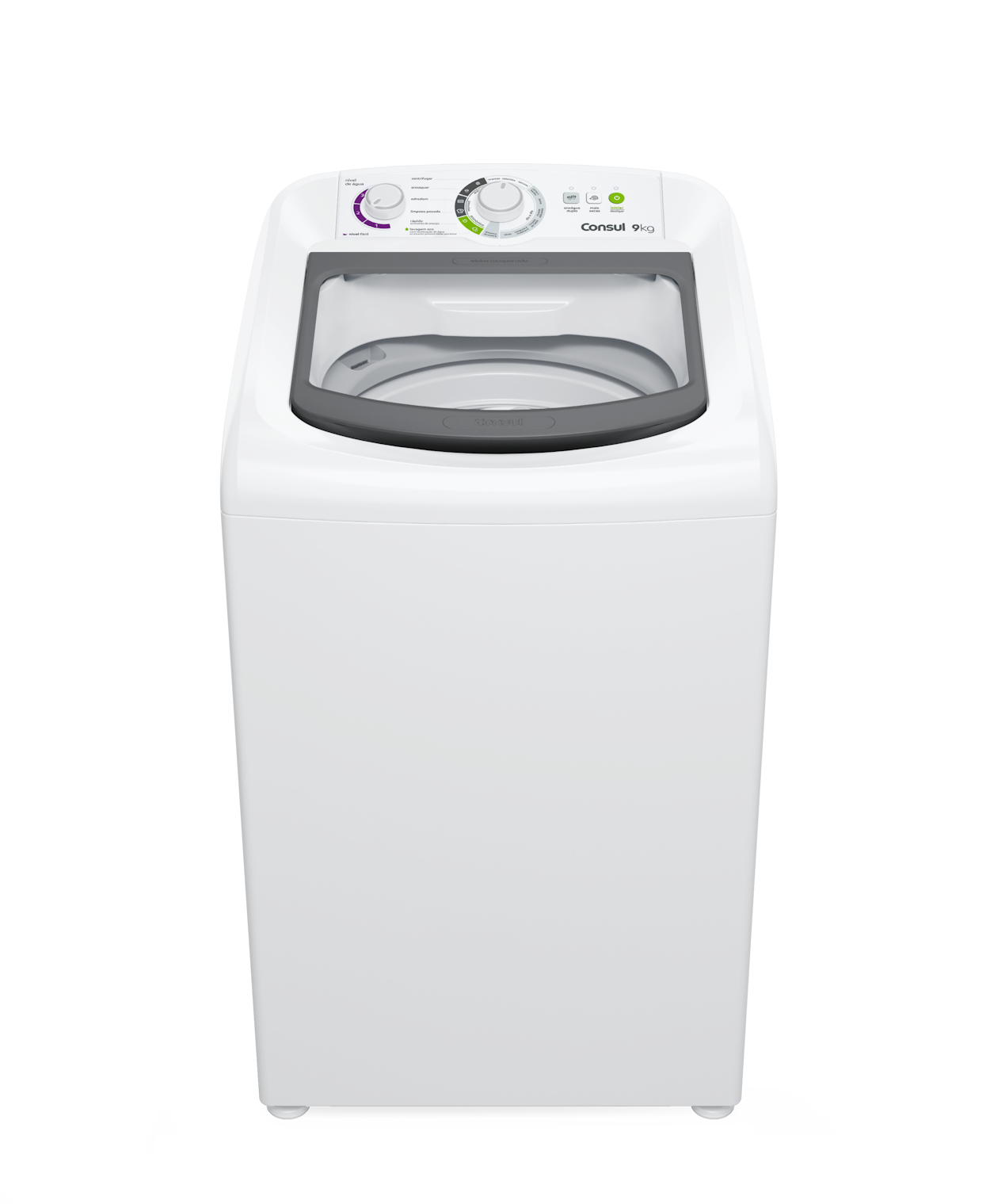 Lavadora de Roupas Consul 9Kg CWB09BB Ciclo Edredom Branco 220V