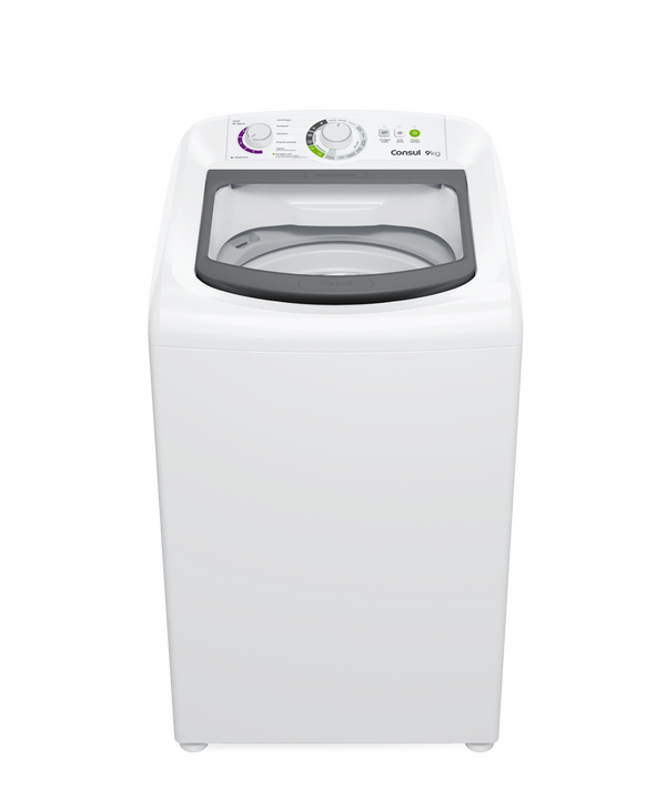 Lavadora de Roupas Consul 9Kg CWB09BB Ciclo Edredom Branco 220V