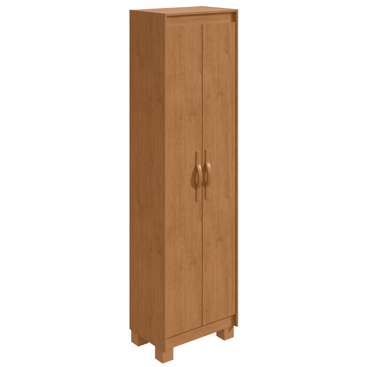 Armário Multiuso Bliss Lopas 2 Portas 50cm Amêndoa Clean