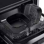 Fritadeira Elétrica Sem Óleo Air Fryer 5,5L Midea Widemax Preto e Inox 220V