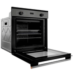 Kit Brastemp de Embutir Forno Elétrico 84L+Micro-ondas 32L Cinza e Preto 220V