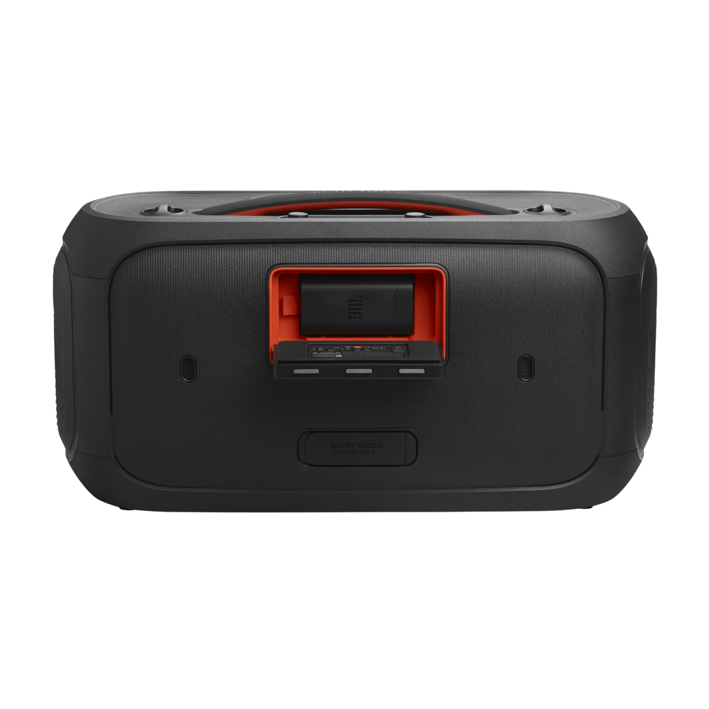 Caixa de Som Portátil JBL PartyBox On-The-Go 2 com Microfone Preto