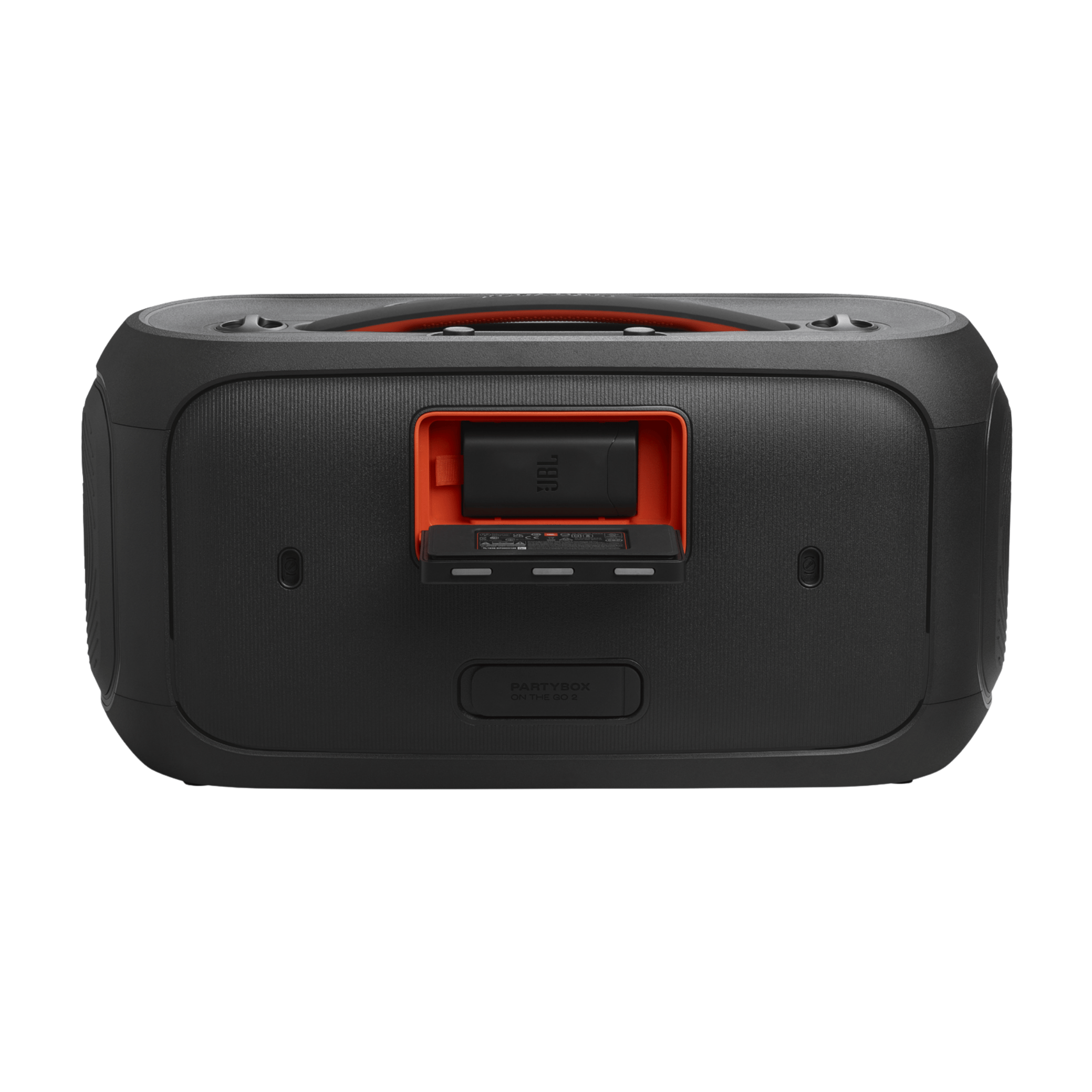 Caixa de Som Portátil JBL PartyBox On-The-Go 2 com Microfone Preto