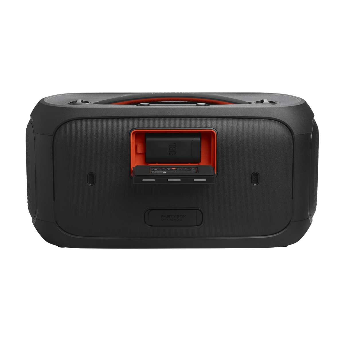 Caixa de Som Portátil JBL PartyBox On-The-Go 2 com Microfone Preto