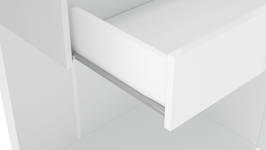 Armário Multiuso São Paulo Politorno Lavanderia 2 Portas 90cm Branco