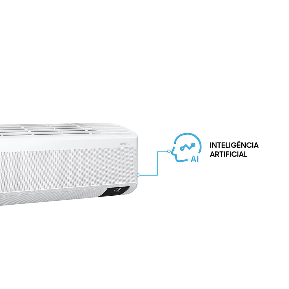 Ar-Condicionado Split Inverter Samsung WindFree Connect 22000 BTUs  Frio 220V