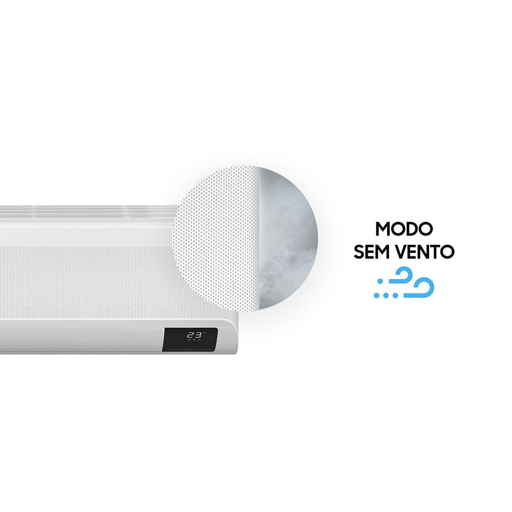 Ar-Condicionado Split Inverter Samsung WindFree Connect 22000 BTUs  Frio 220V