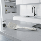 Espatula Vazada de Silicone Brinox Flex 29cm Vanilla