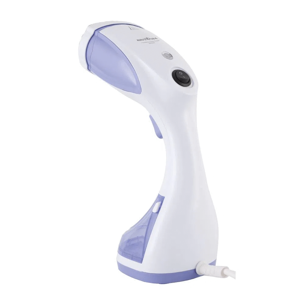 Passadeira Portátil Britânia a Vapor BVP02L 1100W Branco/Lilás 220V