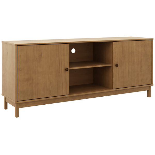 Rack Essência Finestra 160cm 2 Portas  Freijó