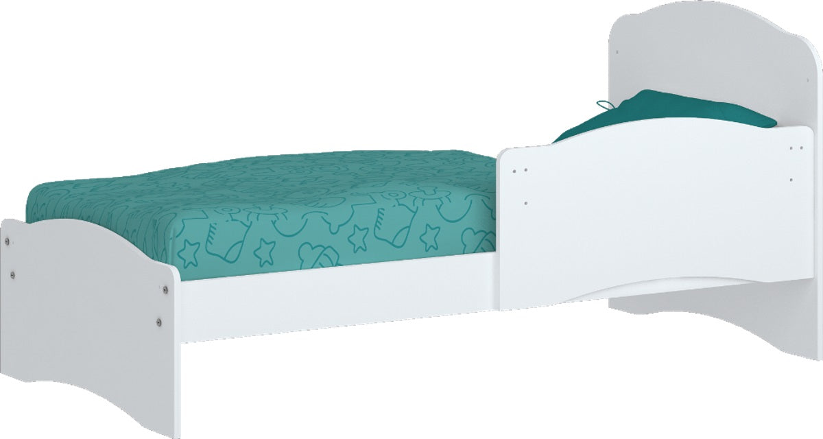 Berço Mini Cama Bala de Menta Henn 3 em 1 60cm Branco