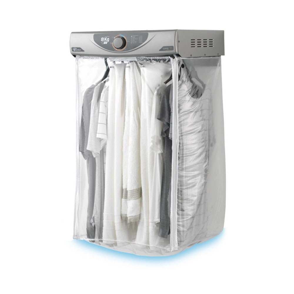 Secadora Parede Fischer 8KG Super Ciclo 28200-63978 Prata 220V