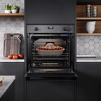 Forno de Embutir a Gás Electrolux 80L OE8GF Experience com Convecção e Grill Cinza 220V