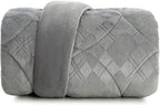 Edredom Queen Altenburg Blend Elegance 240x260cm Beton Chess