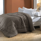 Edredom Solteiro Altenburg Blend Sense 170x240cm Copacabana Brown